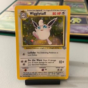 Wigglytuff 1999 Holo 16/64 Pokemon Card Base Set Rare #16